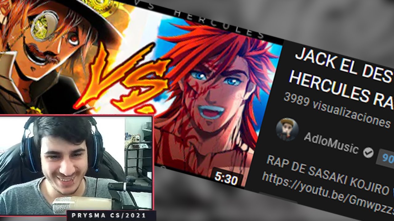 JACK EL DESTRIPADOR VS HERCULES RAP | Record of Ragnarok | 2021 | AdloMusic || REACCION