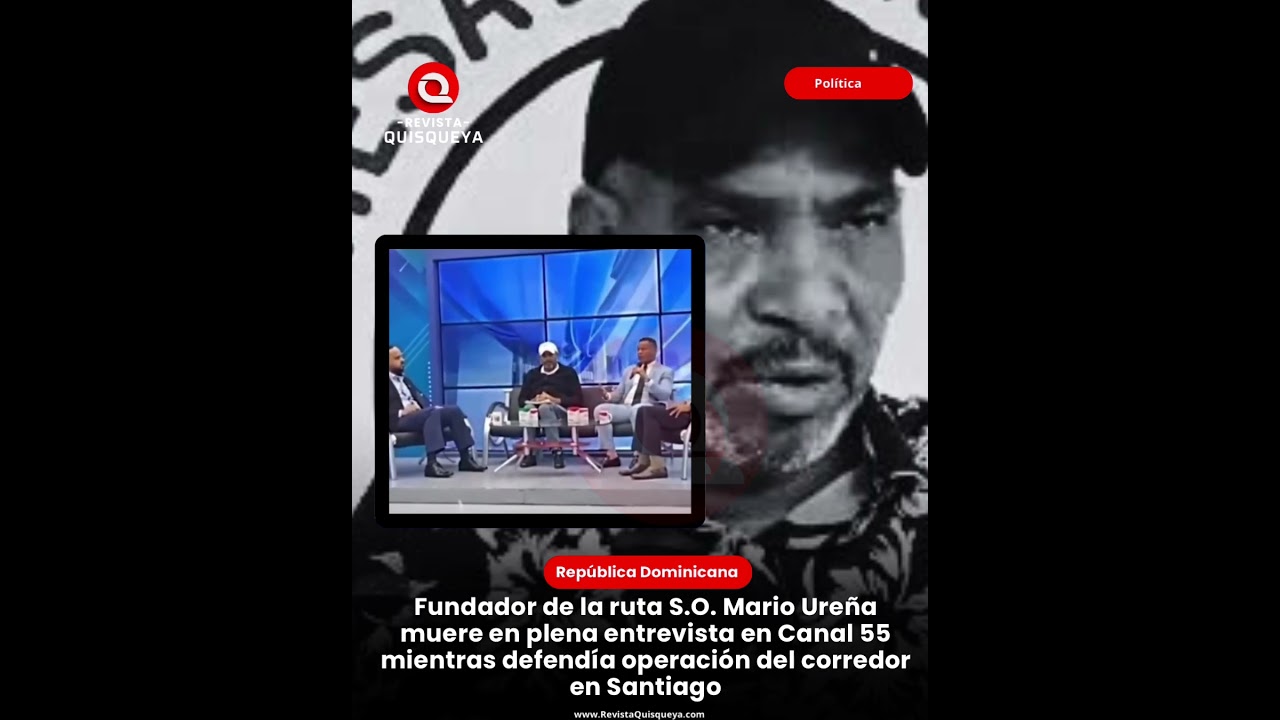 Muere Mario Ure&ntilde;a en plena entrevista  Canal 55 mientras defend&iacute;a operaci&oacute;n del corredor en Santiago