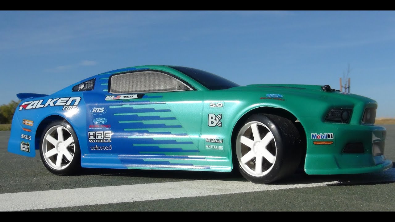 HPI Micro RS4 Drift Complete Review - Justin Pawlak Falken Tire Ford Mustang