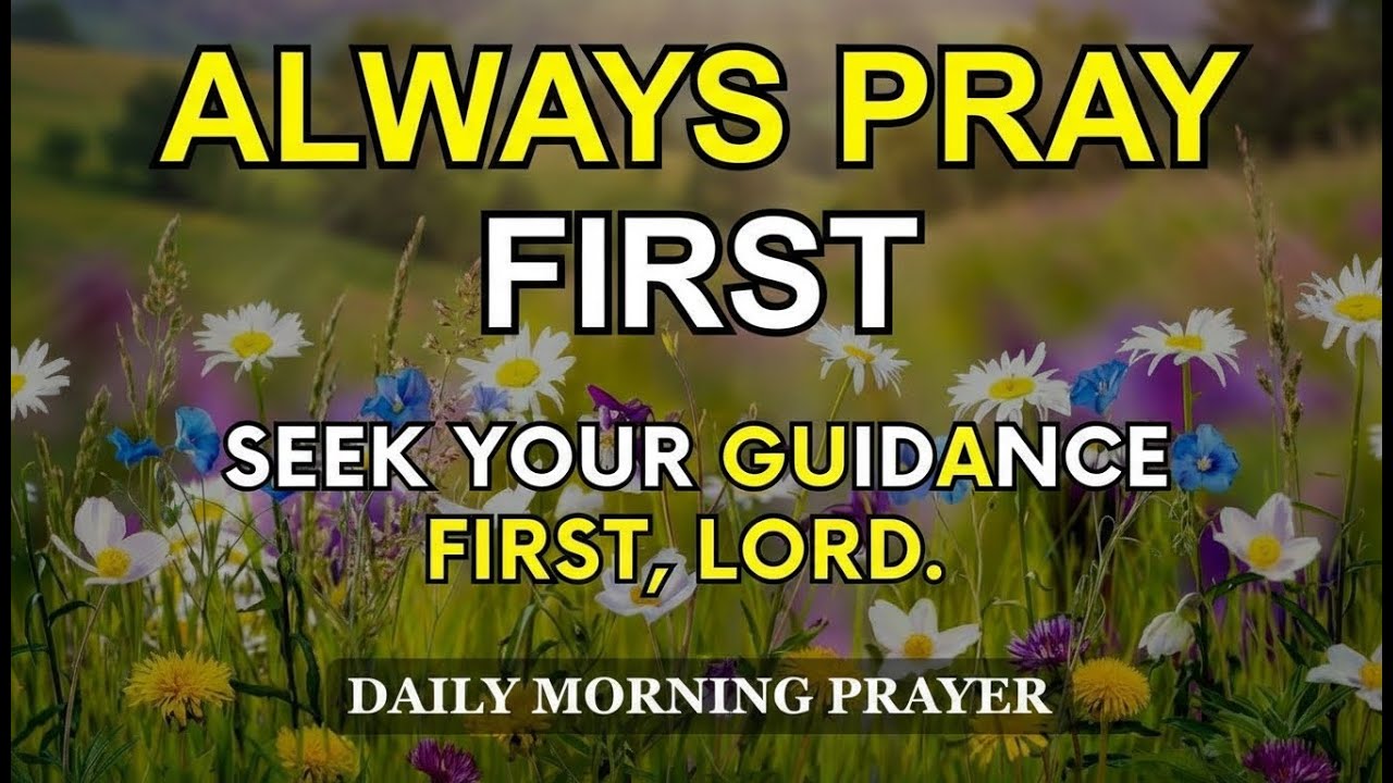 Start Your Day With Luke 12 | Let God Be First This Morning ｜Morning Prayer for Wisdom and Direction