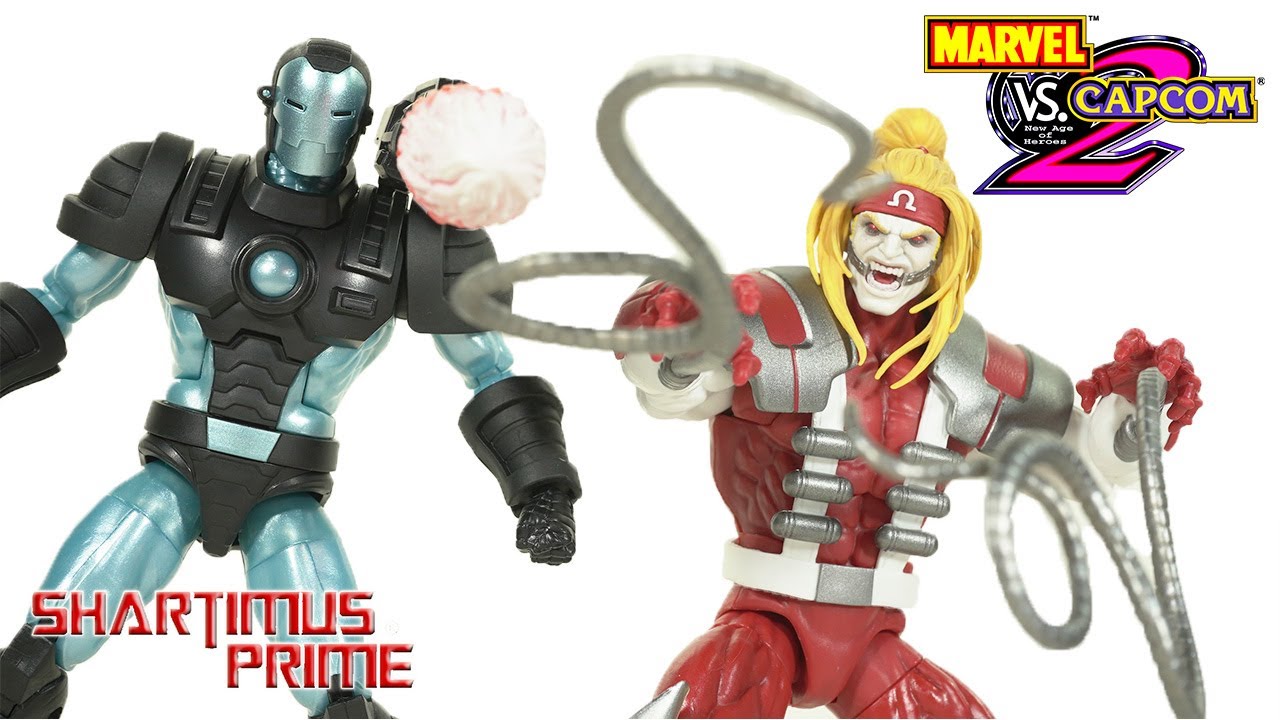 Неотредактированный обзор фигурок Marvel Legends War Machine и Omega Red из серии GamerVerse (2 ш...