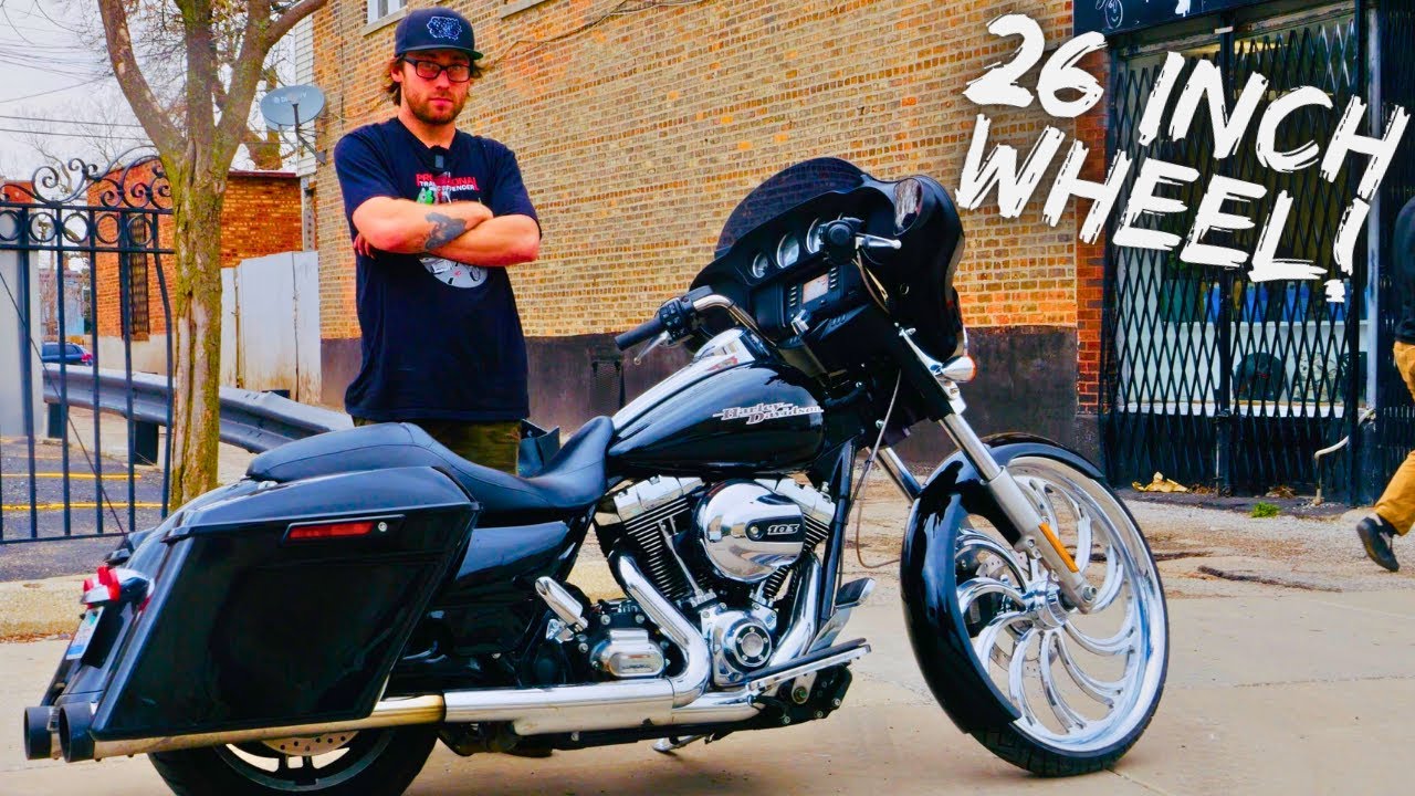 Ошибочные решения. Переделка Harley в Big Wheel!