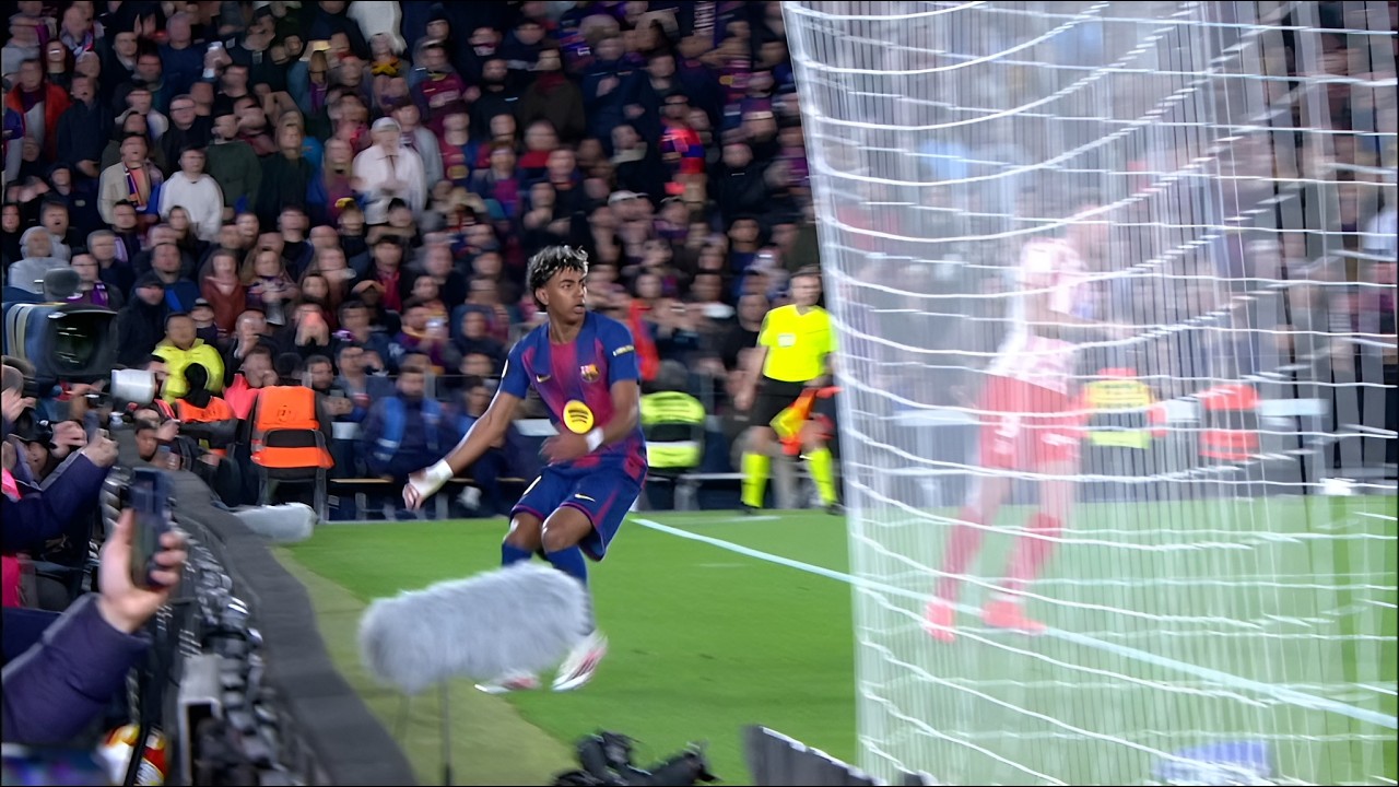 Lamine Yamal Incredible Performance In Atletico De Madrid Match 4K Vip Camera Scenes!