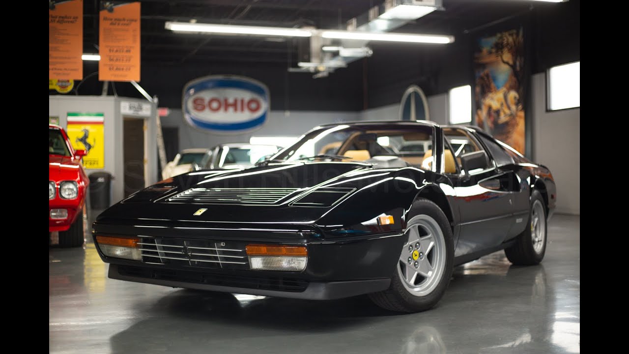 1986 328 GTS - 27,023 Miles, Recent Service, Nero/Tan - Seven Hills Motorcars