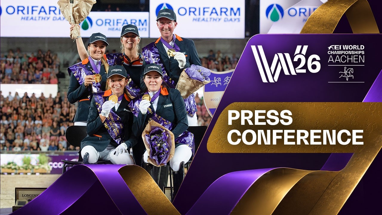 RE-LIVE | Press Conference - FEI Para Dressage World Championship 2026 - Winning Team (Gold Medal)