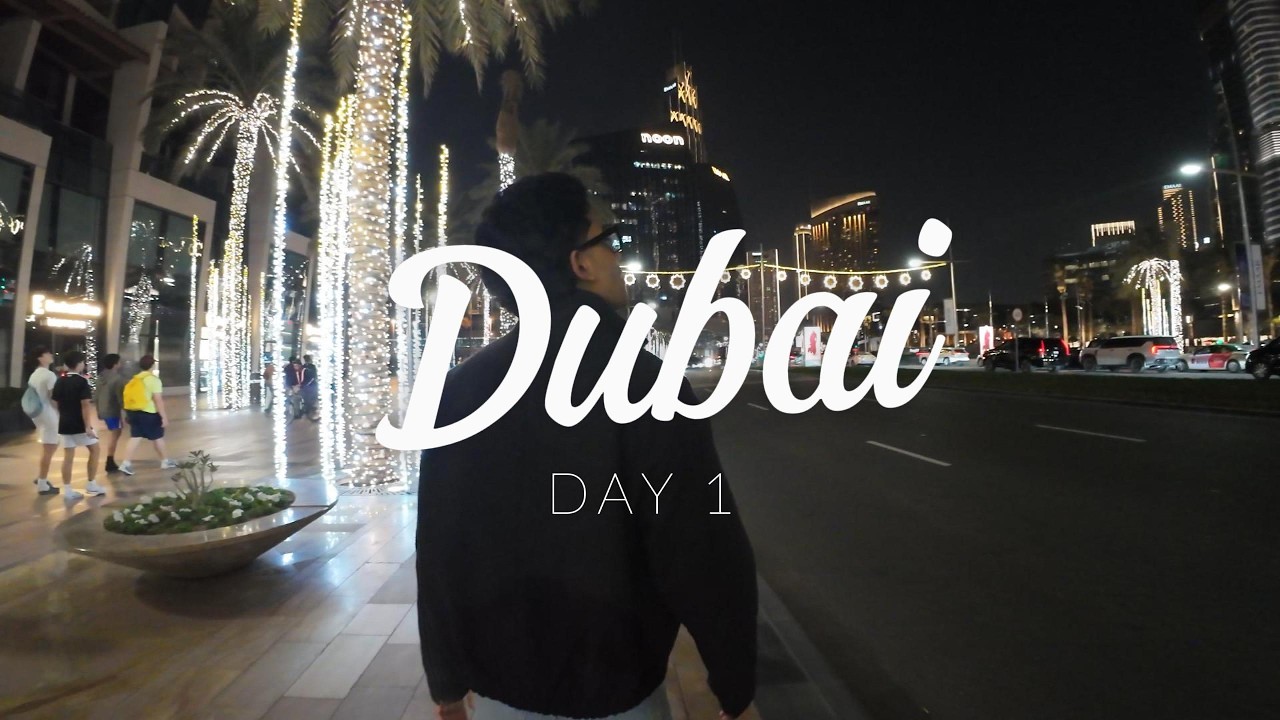 Dubai Day 1: First Impressions in the UAE | Travel Vlog