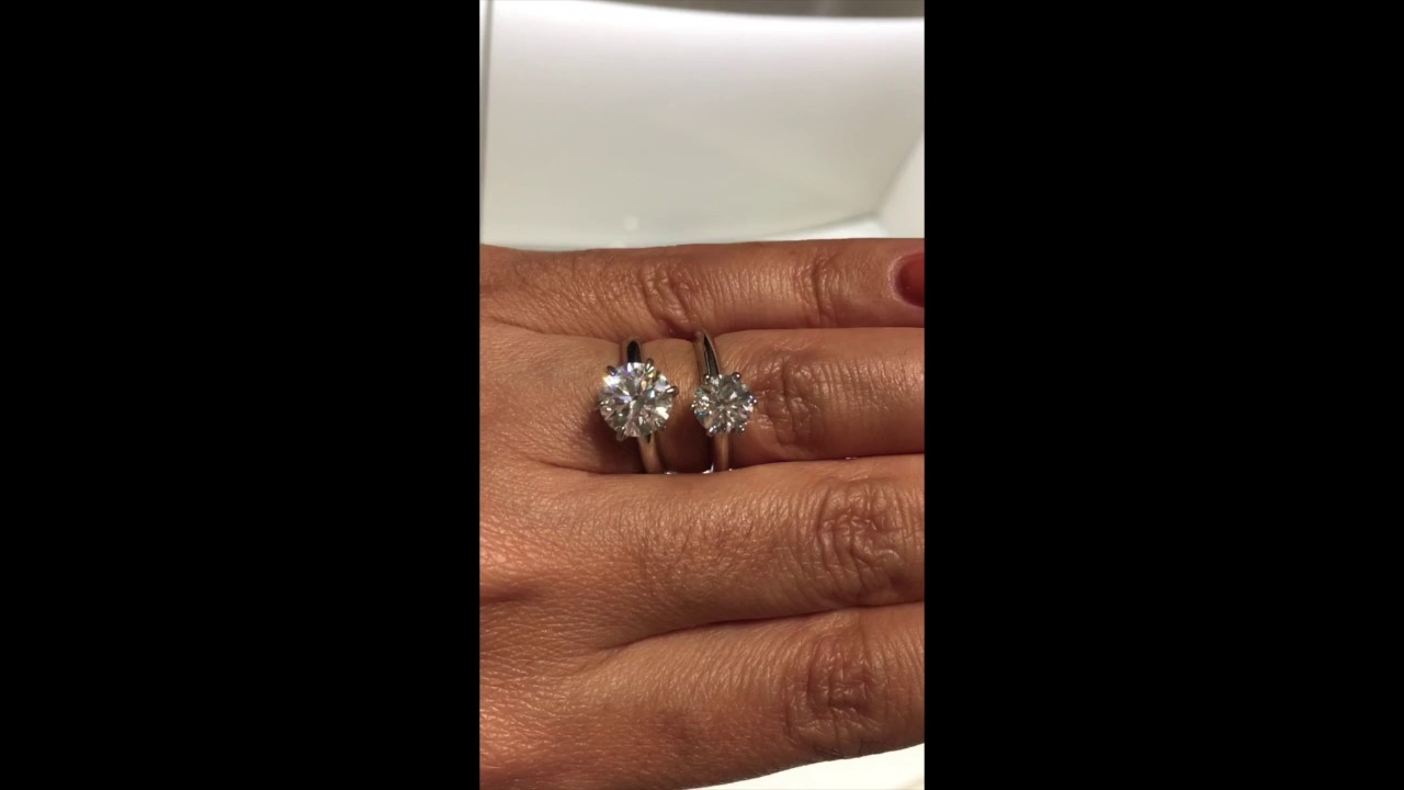 Diamond Comparison - Tiffany Versus Whiteflash