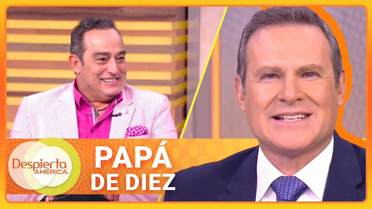 Omar Fierro habla de sus 10 hijos y su romance con Vero Castro | Despierta América | Hoy | 30 de oct