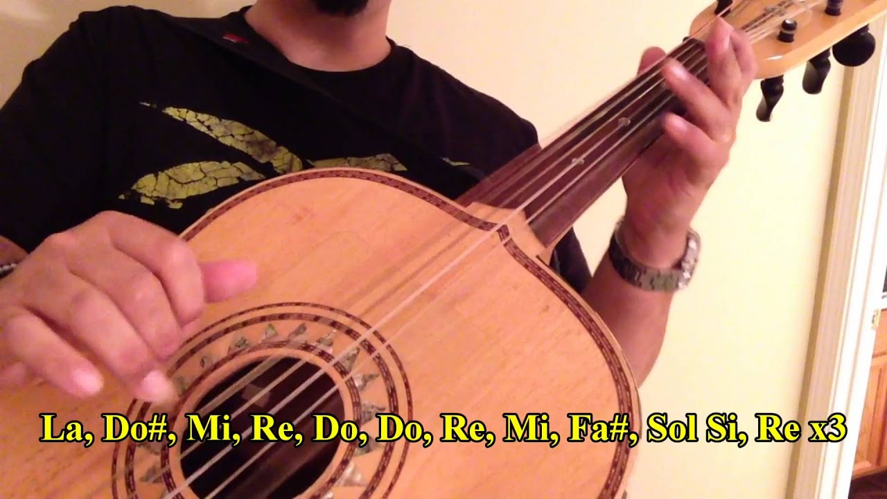 Como Tocar Guitarron 
