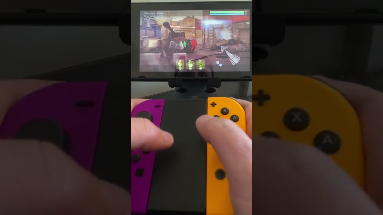 Cover Fire Looks Awesome in Switch Handheld Mode 🔥