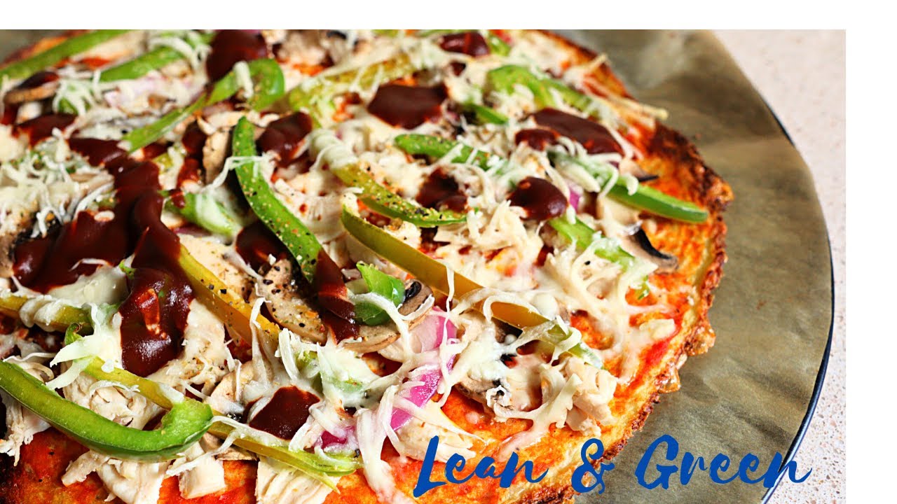 LEAN and GREEN - Thin-Crust Cauliflower Chicken Pizza | OPTAVIA