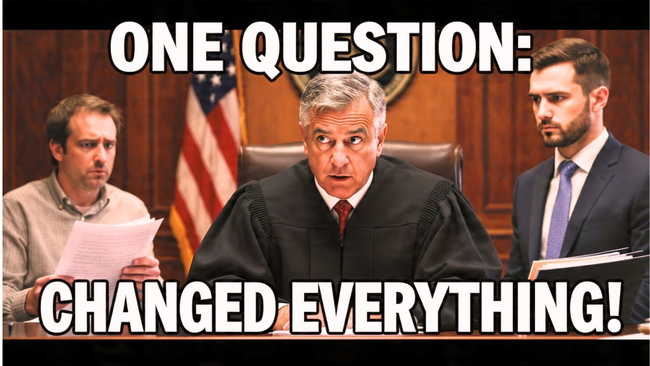 The Judge Asked One Question That Changed the Entire Case