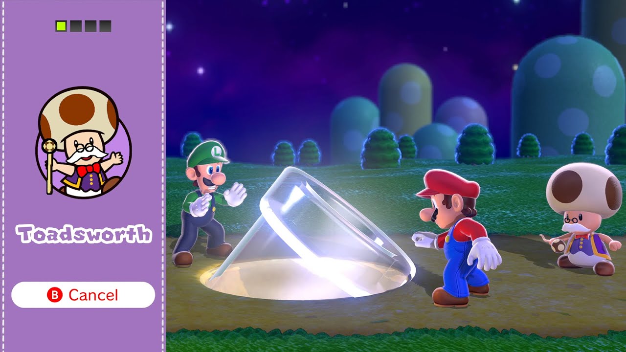 What Happens If you play Toadsworth in Super Mario 3D World? (HD)
