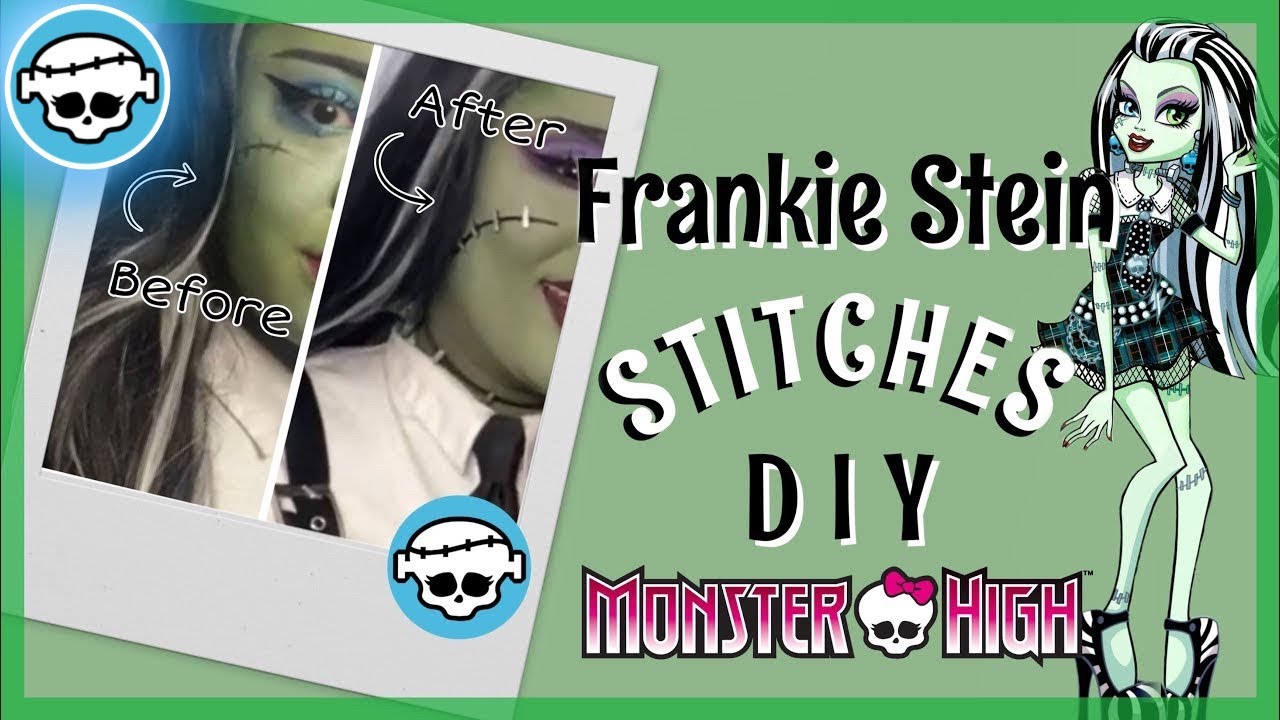Frankie Stein Stitches DIY | Monster High Cosplay Costume Tutorial