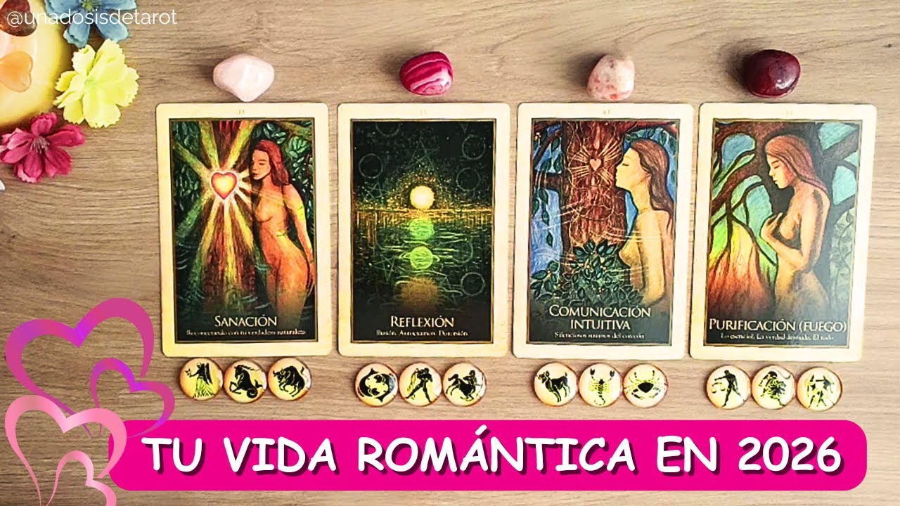 Lo que puedes esperar en el amor en el 2026. Parejas y solteros.