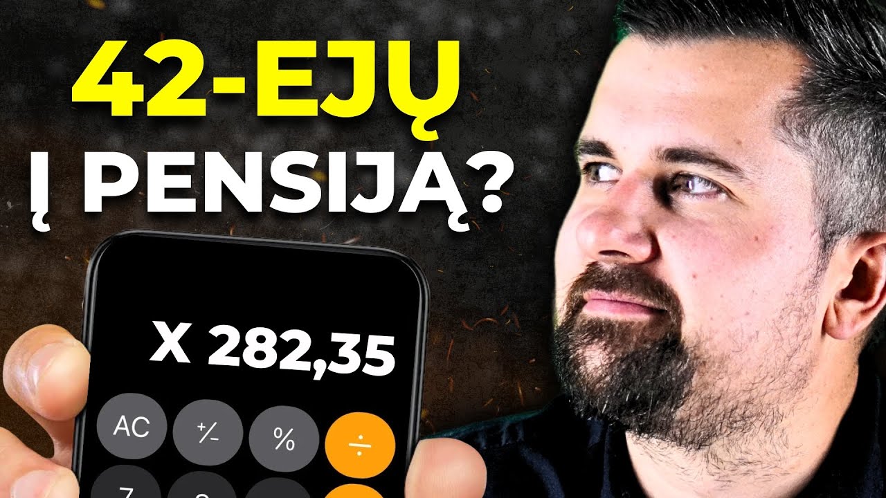 Kaip išeisiu į pensiją 42-ejų be taupymo kančių? Mano FIRE formulė