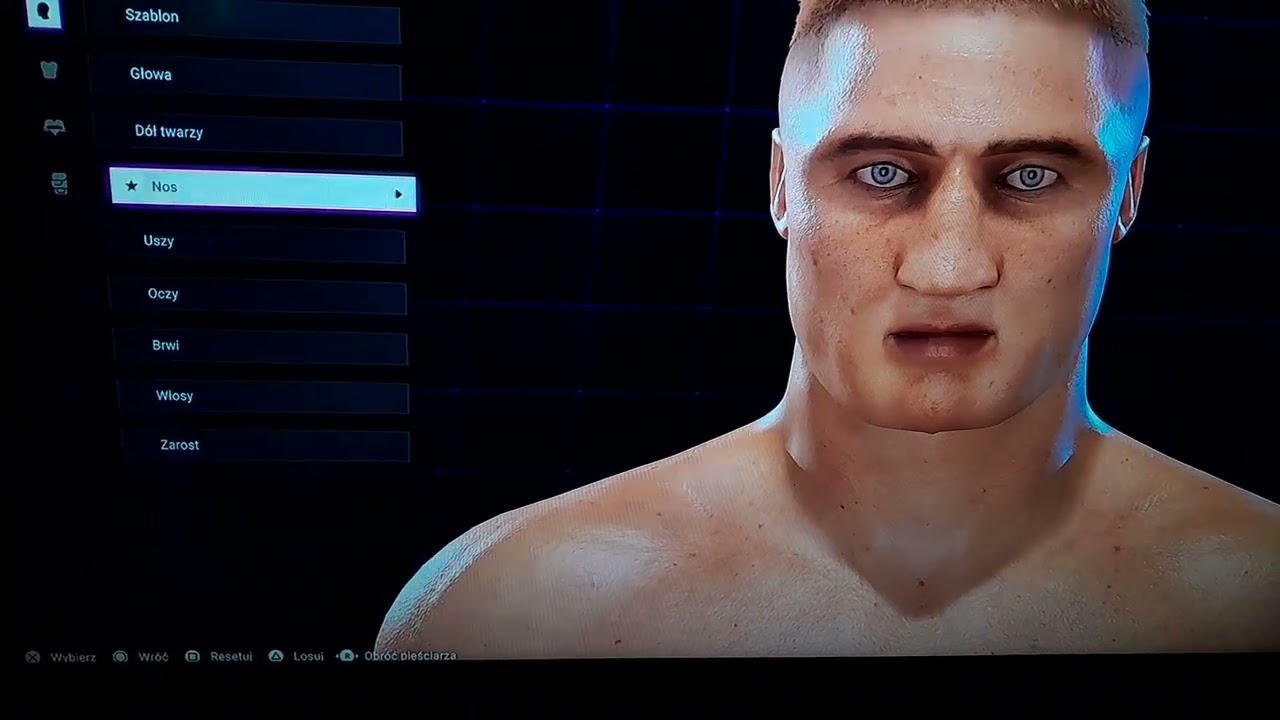 how create face Andrew Golota Undisputed