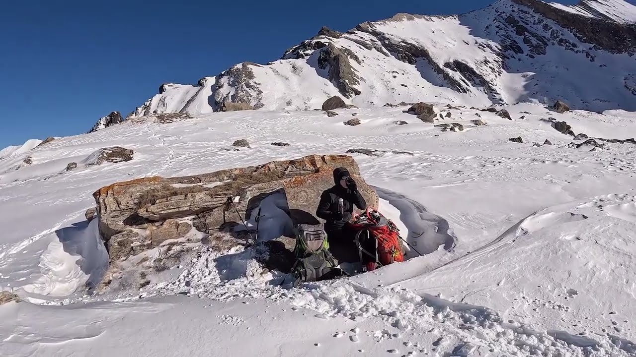 Lac Egorgeou, Vallon de Bouchouse, randonnée en raquettes, l’Echalp, Ristolas, Queyras, Hautes-Alpes