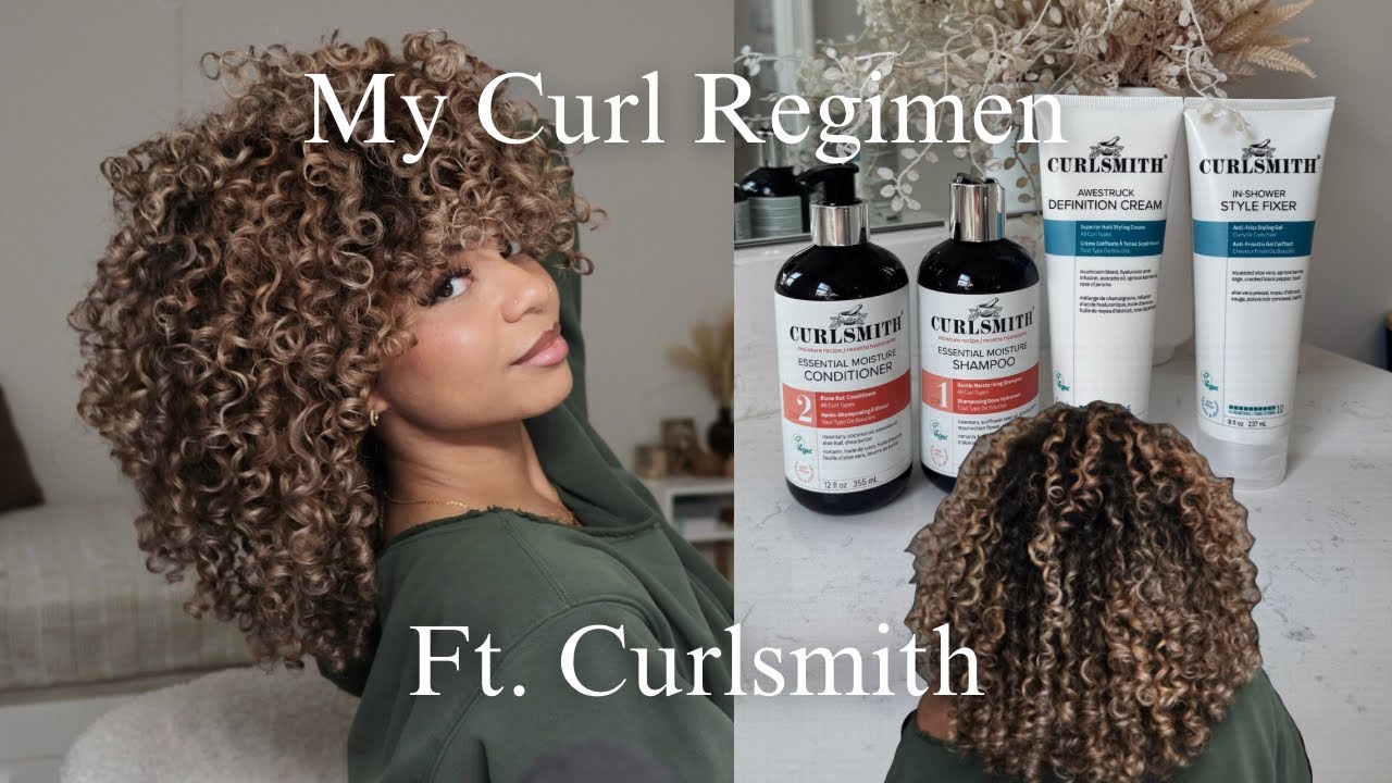 Глубокая процедура завивки волос с Curlsmith | Мой путь от поврежденных волос к здоровым | Советы...