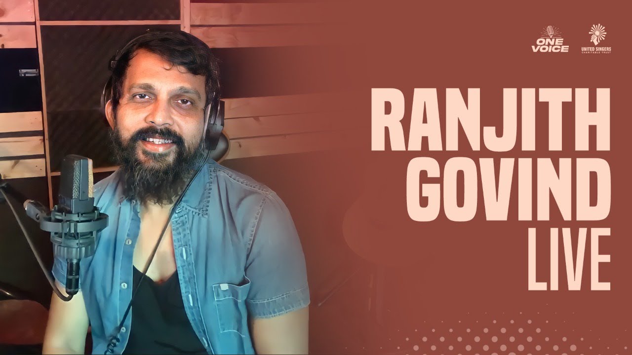 Ranjith Govind Live | One Voice | United Singers Charitable Trust