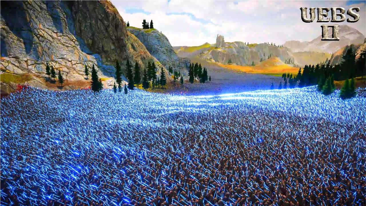 220,000 JEDI KNIGHTS vs 4,000,000 GIRL WARRIORS | Ultimate Epic Battle Simulator 2 | UEBS 2