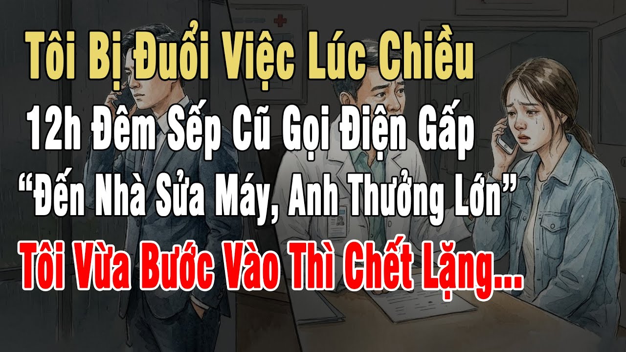 Đuổi Việc Lúc Chiều, 12h Đêm Sếp Cũ Gọi Gấp: 