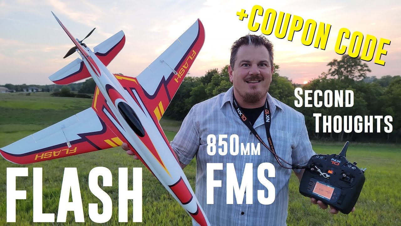 FMS - Flash - 850mm - Second Thoughts + Coupon Code!