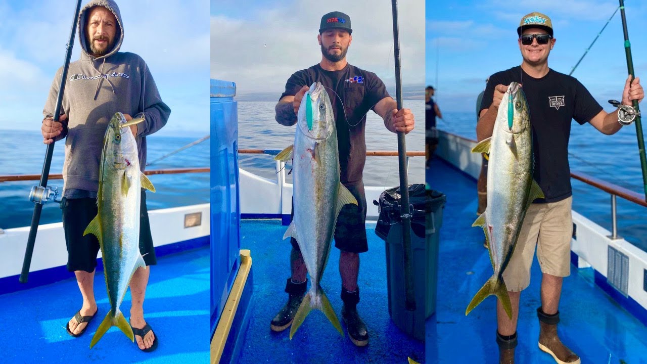Surface Iron Yellowtail Fishing Aboard The Fury