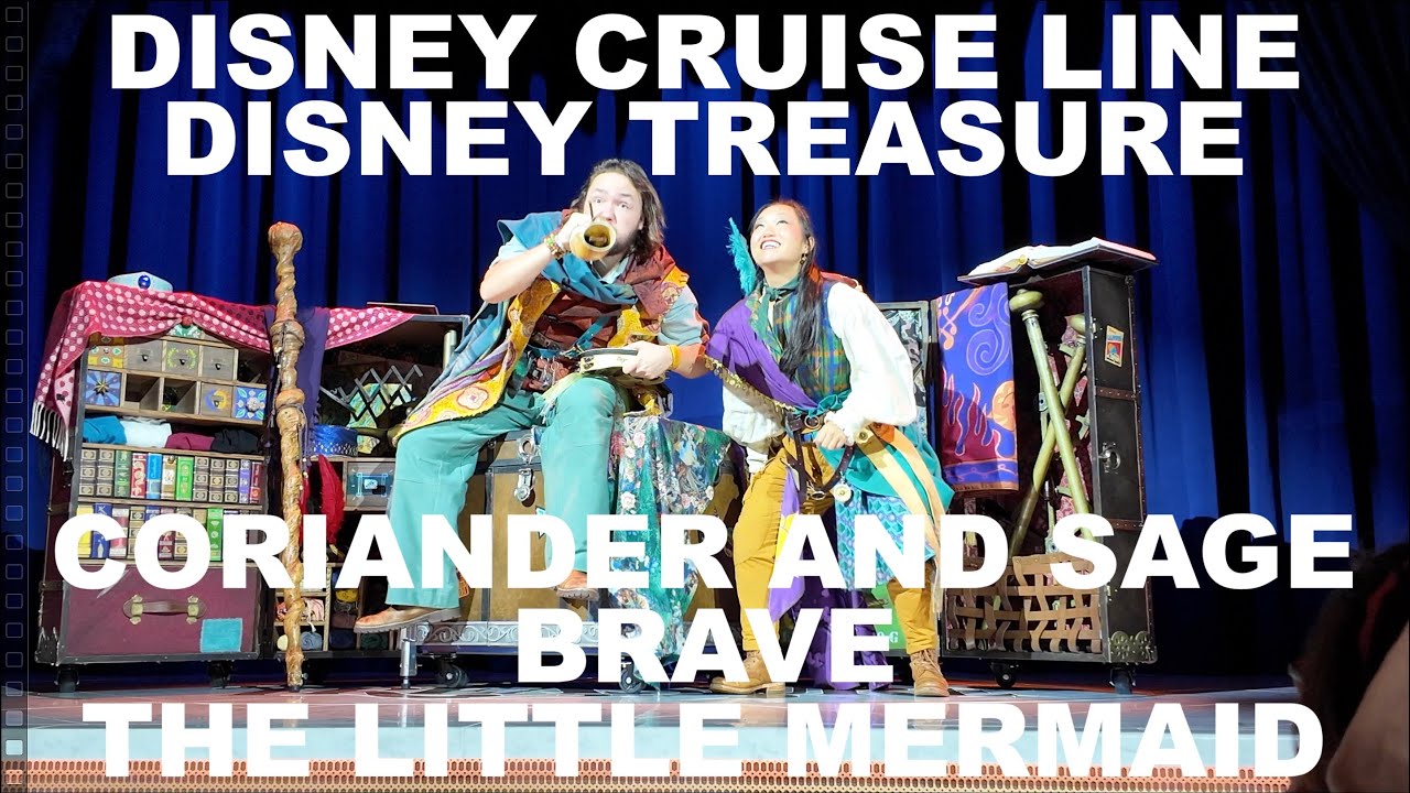 Disney Cruise Line | Disney Treasure | Coriander & Sage: Brave & The Little Mermaid | Sep 12, 2025