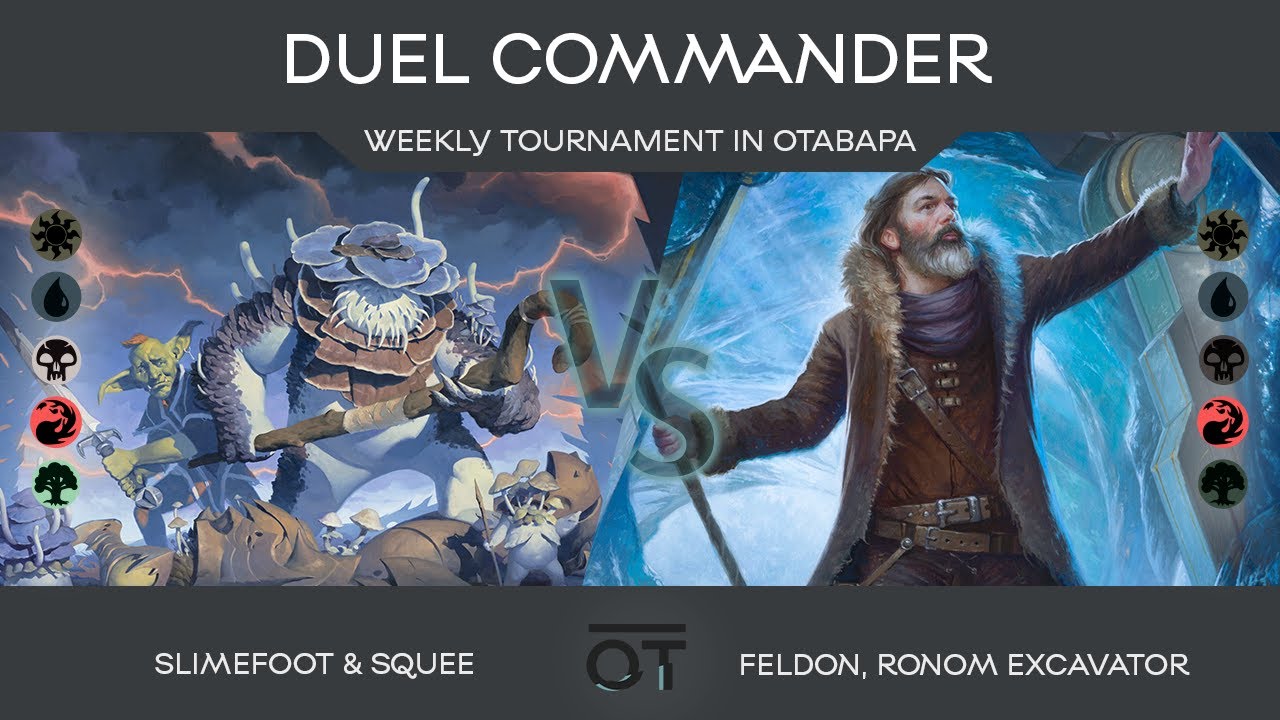 Feldon vs Slimefoot & Squee. Duel Commander