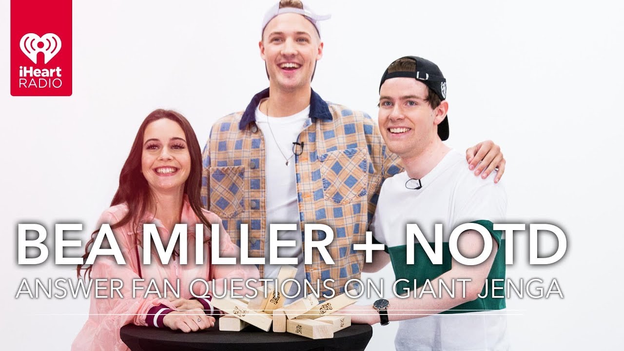 Bea Miller And NOTD Answer Fan Questions + Play Giant Jenga!