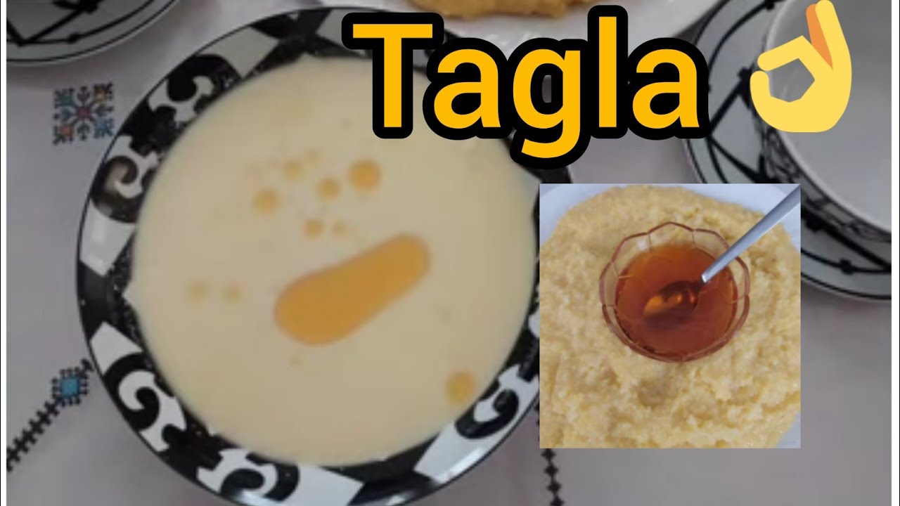 # تاكلا  # tagla #adkhs تاكلا (tagla) عصيدة بالذرة اشهى اكلة امازيغية تافراوتية