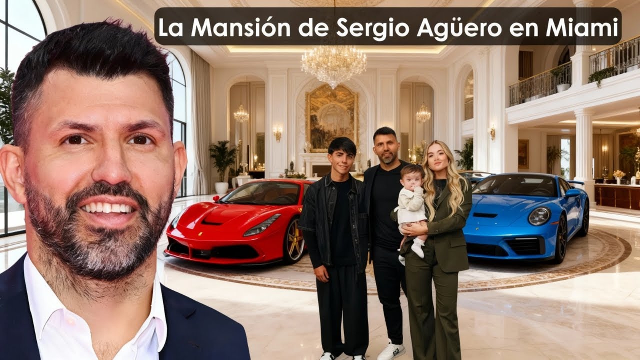 Il segreto dietro il ritiro di Sergio Agüero e la sua vita a Miami