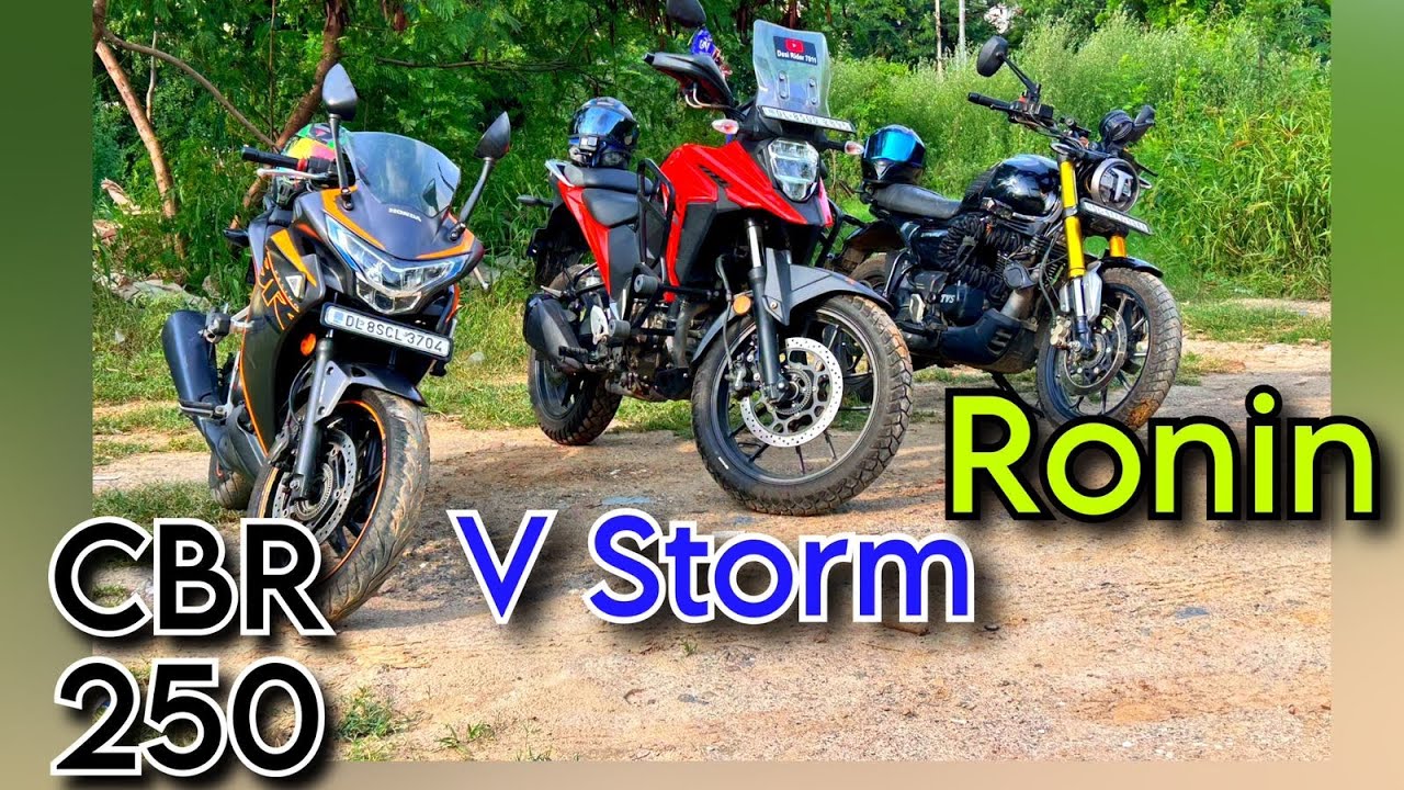 Best Bike Under 250cc 2023🔥 TVS Ronin 225 😍 Suzuki Vstorm 250 😎 Honda CBR 250😱