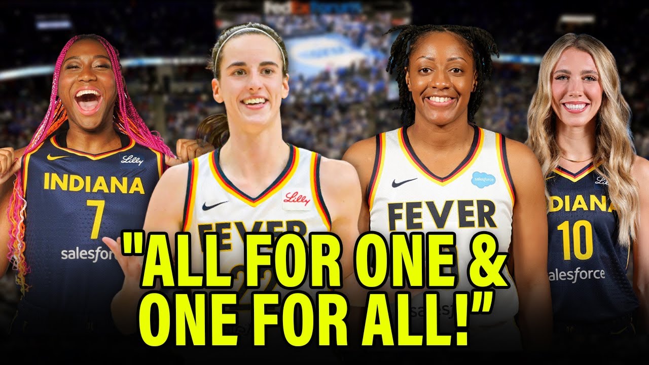 The Day The FEVER FAB FOUR Was Born - Caitlin Clark, Lexie Hull, Aliyah Boston, Kelsey Mitchell