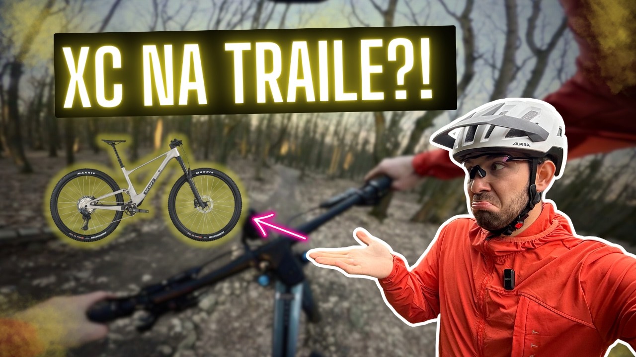 Zobral som XC bicykel na trail. Toto som nečakal