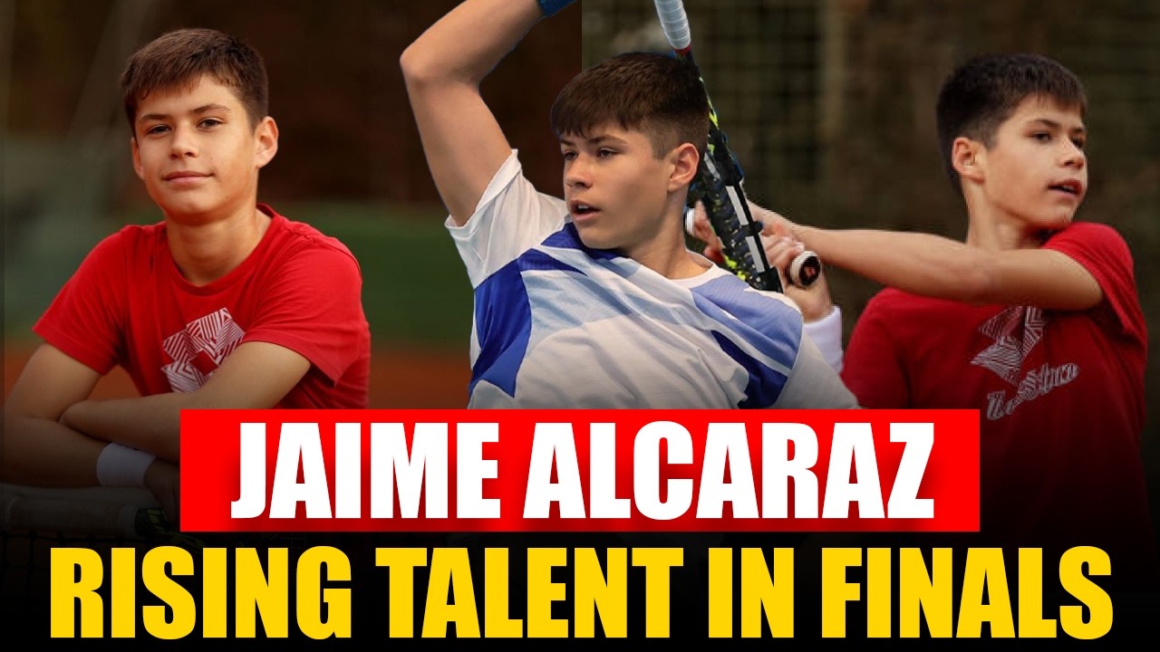 Jaime Alcaraz Makes Big Statement at U-16 Final — Tennis Runs in Carlos Alcaraz's Family!