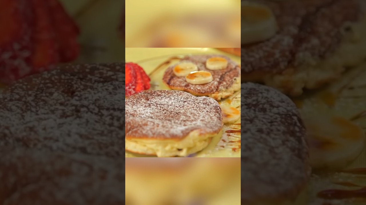 Pancake con Farina di Riso, Alti, Soffici Ripieni di Cioccolato | VivoGlutenFree