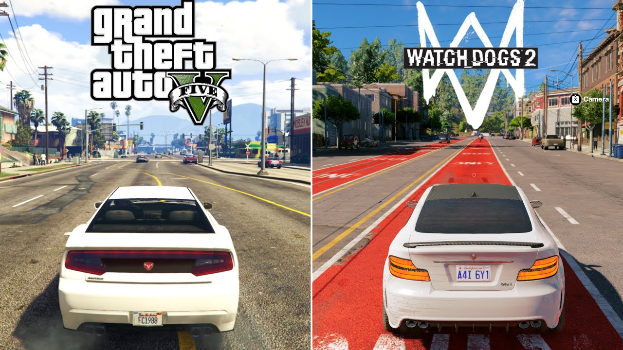 GTA 5 VS WATCH DOGS 2 - Which one do you choose ?