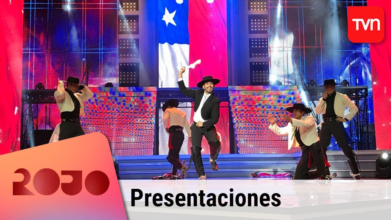 Hernán bailó la cueca 