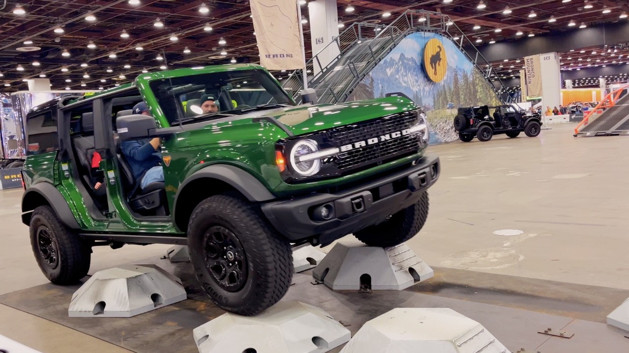 The Little Bronco That Could / 2026 Ford Bronco Indoor Demo Course @ Detroit Auto Show