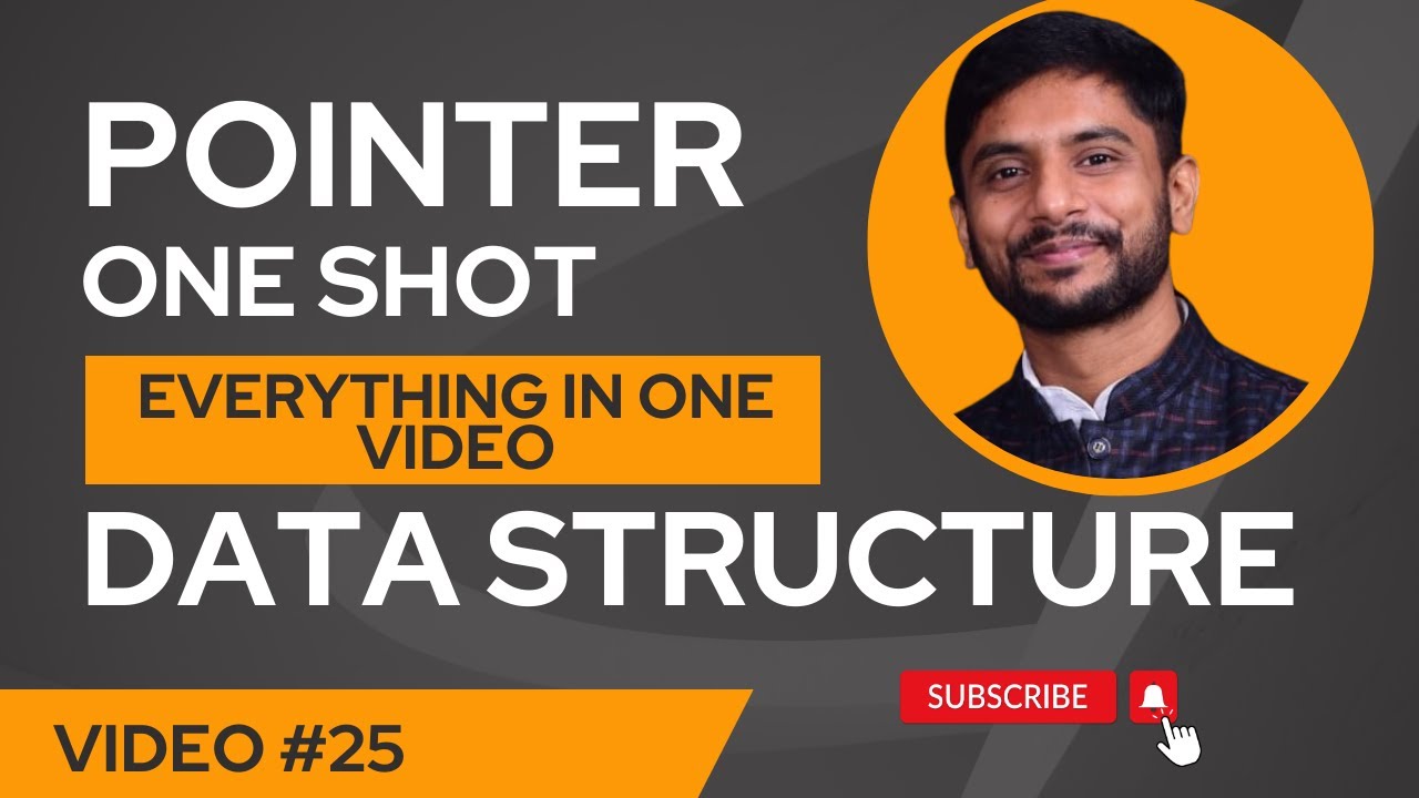 Pointer in C | Complete Concept | Data Structure | One Shot