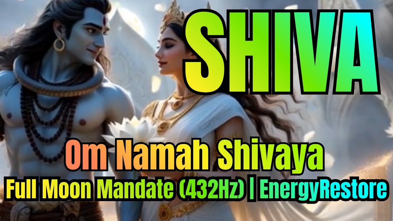 Om Namah Shivaya “The Full Moon Mandate”- “Loop this video for full‑moon blessings.”