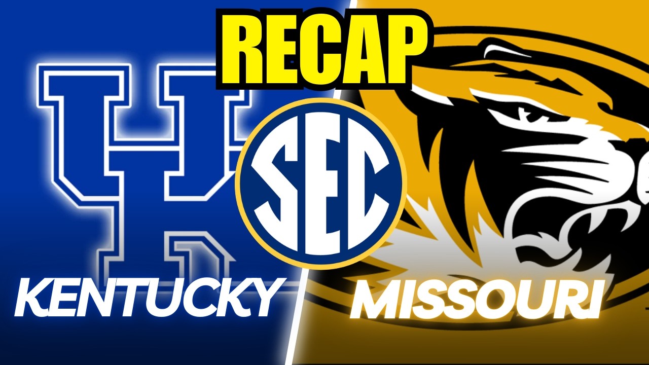 Kentucky vs Missouri SEC Tournament Full Game Recap!