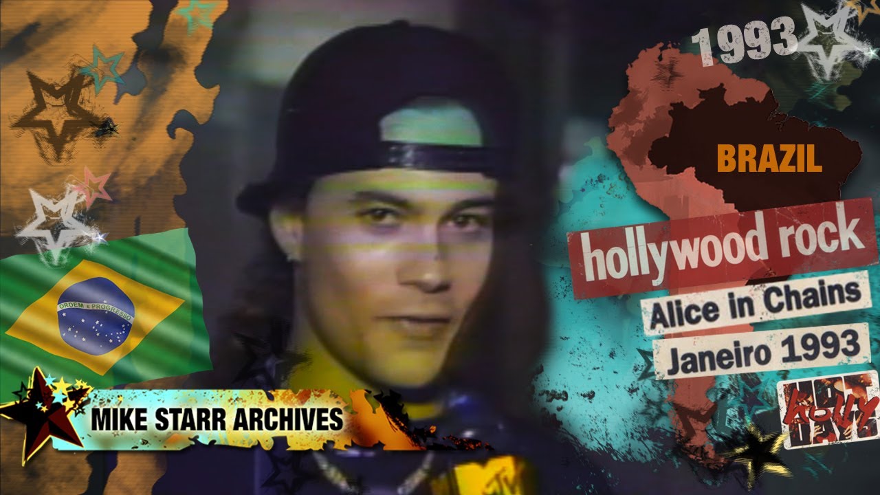 Mike Starr in Brazil, Hollywood Rocks Festival 1993 Interview | Behind the Scenes