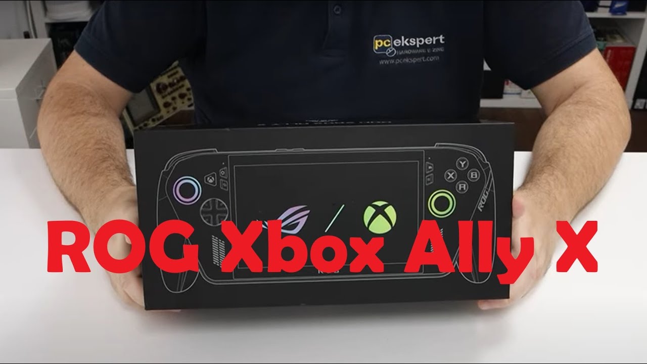 Распаковка и тестирование ASUS ROG Xbox Ally X
