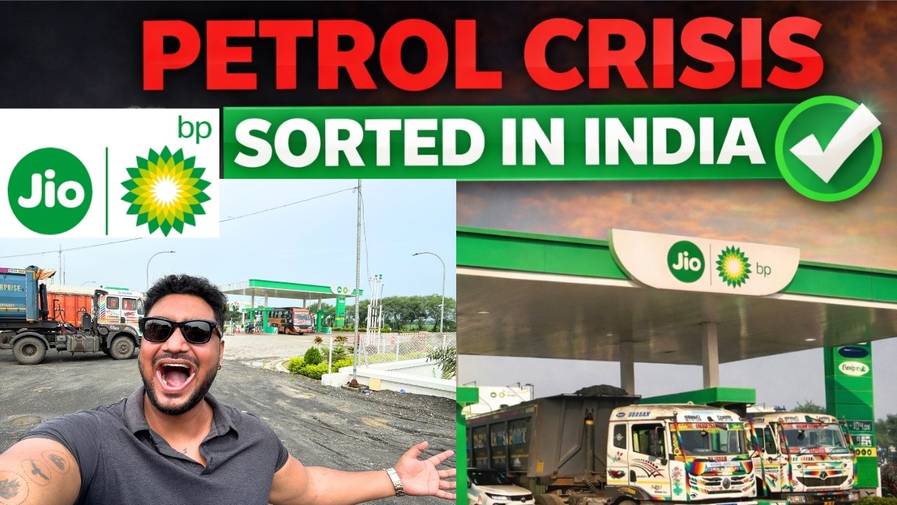 Petrol crisis finally sorted in my JioBp Petrol Pump !