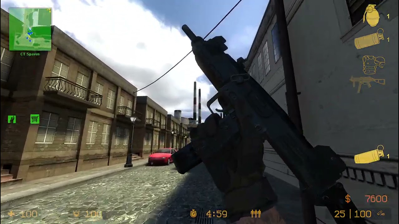 Counter Strike: Modern Warfare v0.93 Gameplay (6v6 Normal/Hostage Rescue) [cs_occupation]