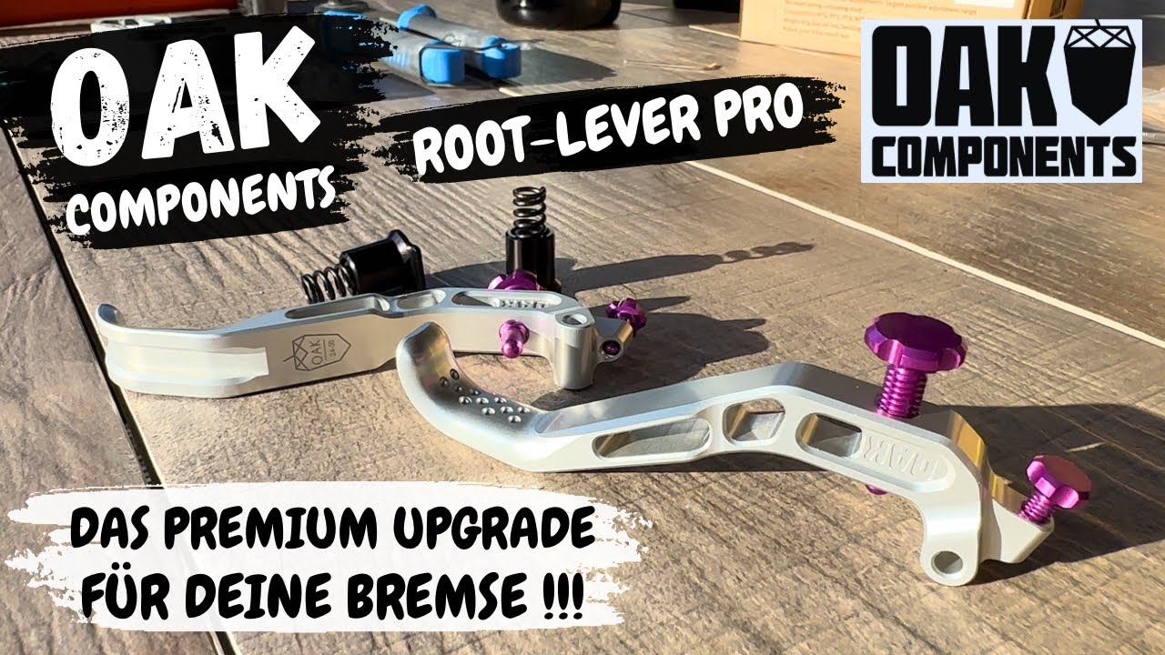 Das absolute Premium Upgrade für deine Bremse ! OAK Components ROOT LEVER PRO !