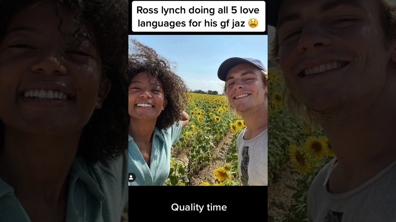 Ross lynch doing all 5 love languages for his girlfriend Jaz Sinclair
